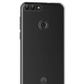 Huawei P Smart Kılıf Ultra İnce Kaliteli Esnek Silikon 0.2mm - Şeffaf