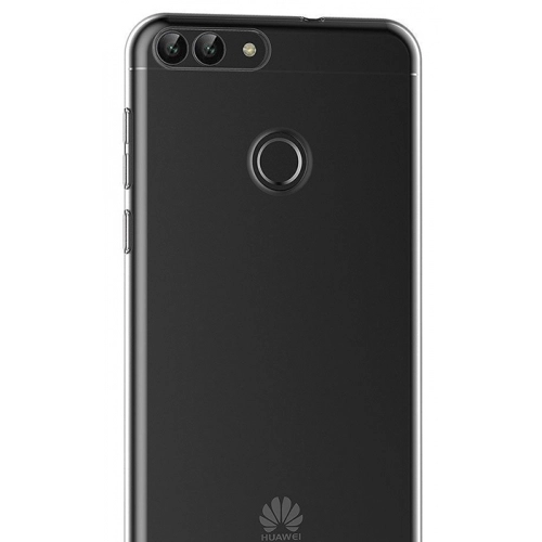 Huawei P Smart Kılıf Ultra İnce Kaliteli Esnek Silikon 0.2mm - Şeffaf