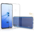 Huawei P Smart Pro 2019 Kılıf Kamera Korumalı Esnek Silikon Kapak - Şeffaf