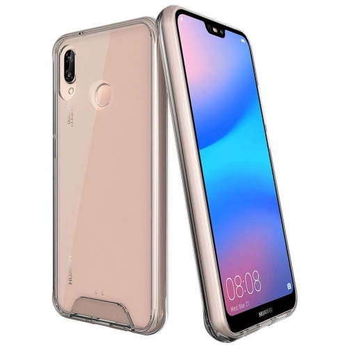 Huawei P20 Lite Kılıf Clear Guard Serisi Gard Kapak - Şeffaf