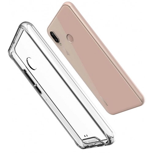 Huawei P20 Lite Kılıf Clear Guard Serisi Gard Kapak - Şeffaf