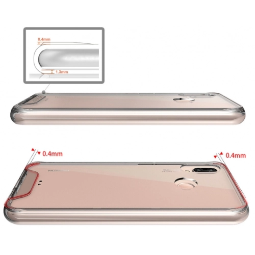 Huawei P20 Lite Kılıf Clear Guard Serisi Gard Kapak - Şeffaf