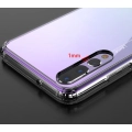 Huawei P20 Pro Kılıf Ultra İnce Kaliteli Esnek Silikon 0.2mm - Şeffaf
