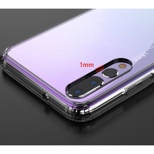Huawei P20 Pro Kılıf Ultra İnce Kaliteli Esnek Silikon 0.2mm - Şeffaf