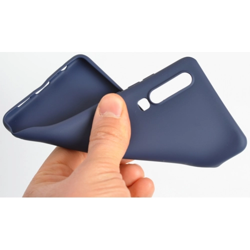 Huawei P30 Kılıf İnce Soft Mat Renkli Esnek Silikon Kapak - Rose Gold