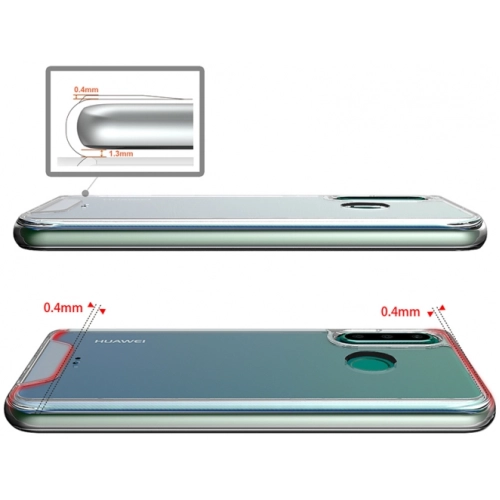 Huawei P30 Lite Kılıf Clear Guard Serisi Gard Kapak - Şeffaf