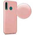 Huawei P30 Lite Kılıf İnce Soft Mat Renkli Esnek Silikon Kapak - Lacivert