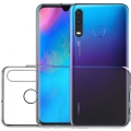 Huawei P30 Lite Kılıf Ultra İnce Kaliteli Esnek Silikon 0.2mm - Şeffaf