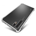 Huawei P30 Kılıf Silikon Köşe Korumalı Airbag Darbe Emici Kapak - Şeffaf