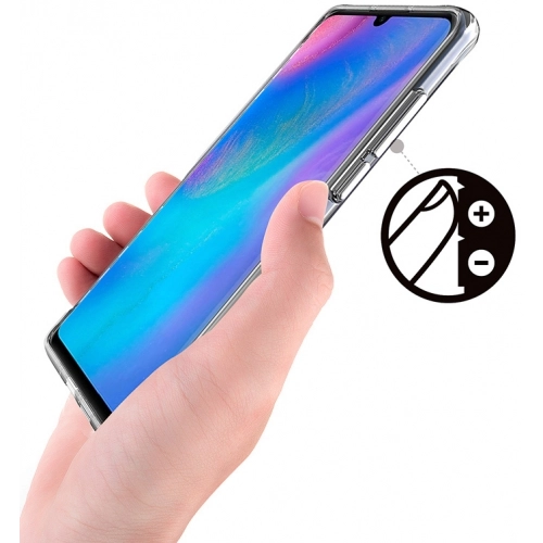 Huawei P30 Pro Kılıf Clear Guard Serisi Gard Kapak - Şeffaf