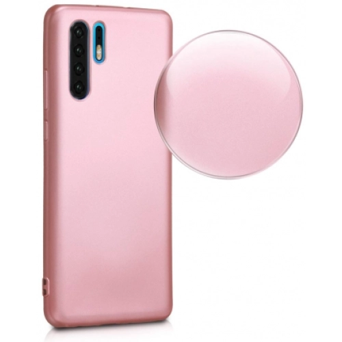 Huawei P30 Pro Kılıf İnce Soft Mat Renkli Esnek Silikon Kapak - Kırmızı