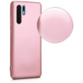 Huawei P30 Pro Kılıf İnce Soft Mat Renkli Esnek Silikon Kapak - Rose Gold