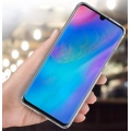 Huawei P30 Kılıf Kamera Korumalı Esnek Silikon Kapak - Şeffaf