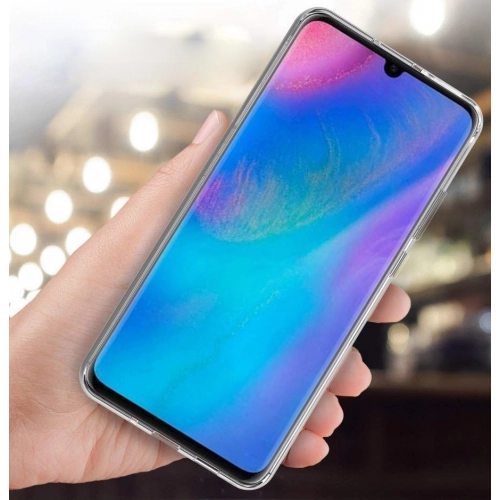 Huawei P30 Pro Kılıf Kamera Korumalı Esnek Silikon Kapak - Şeffaf