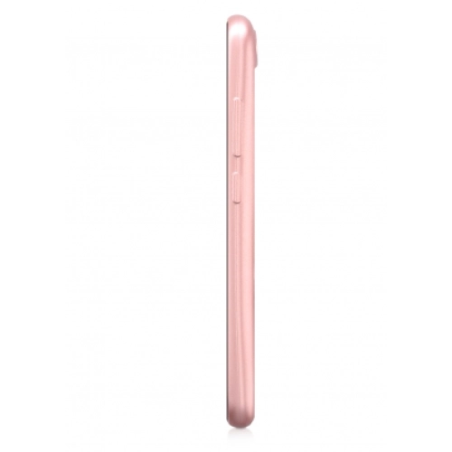 Huawei Y6 2018 Kılıf İnce Soft Mat Renkli Esnek Silikon Kapak - Rose Gold