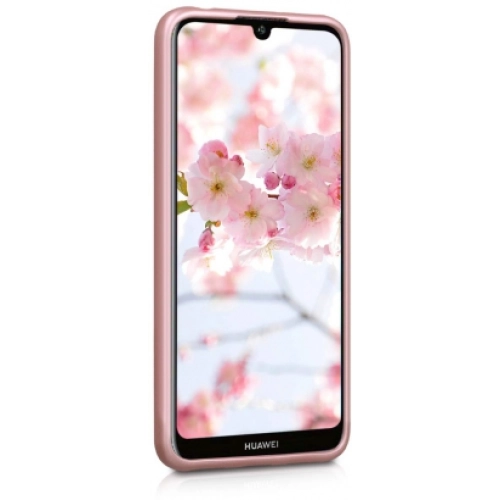 Huawei Y6s Kılıf İnce Soft Mat Renkli Esnek Silikon Kapak - Kırmızı