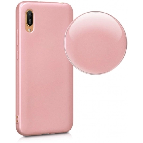 Huawei Y6s Kılıf İnce Soft Mat Renkli Esnek Silikon Kapak - Kırmızı