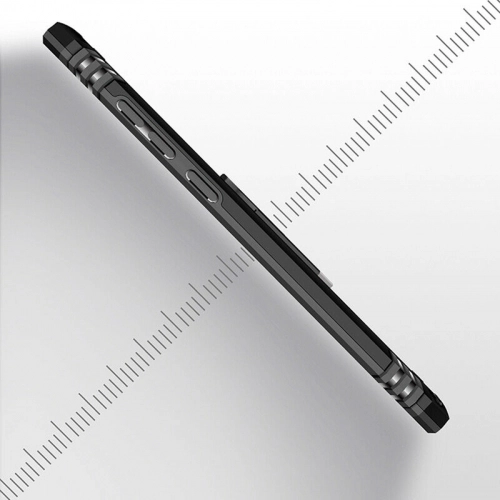 Huawei Y9 Prime 2019 Kılıf Silikon Zırhlı Standlı Yüzüklü Mıknatıslı Tank Kapak - Gold