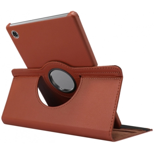 Lenovo Tab M10 Plus TB-125F - TB-128F 3. Jenerasyon Tablet Kılıfı 360 Derece Dönebilen Standlı Kapak - Pembe