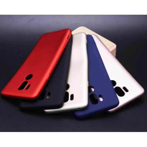 LG G7 ThinQ Kılıf İnce Soft Mat Renkli Esnek Silikon Kapak - Lacivert