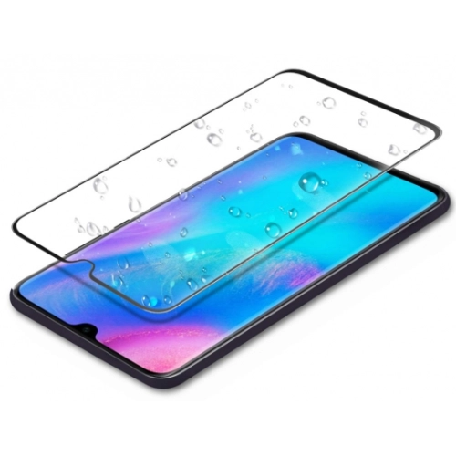 Oppo A5 2020 Kırılmaz Cam Tam Kapatan Kenarları Kırılmaya Dayanıklı Cam Ekran Koruyucu - Siyah