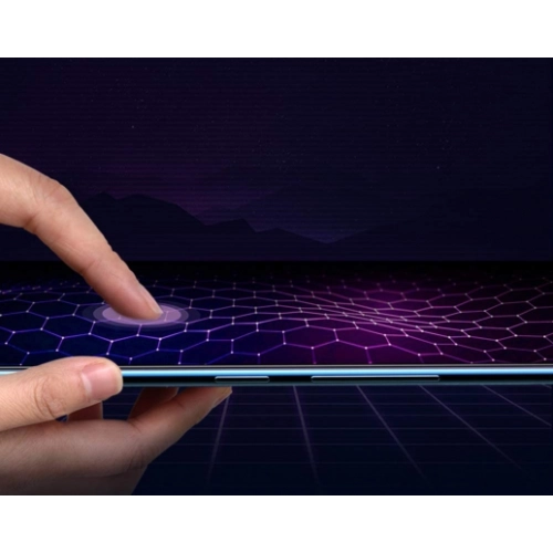 Oppo A9 2020 Kırılmaz Cam Tam Kapatan Kenarları Kırılmaya Dayanıklı Cam Ekran Koruyucu - Siyah