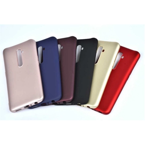 Oppo Reno 2 Kılıf İnce Soft Mat Renkli Esnek Silikon Kapak - Rose Gold