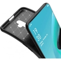 Oppo Reno 2z Kılıf Silikon Parmak İzi Bırakmayan Karbon Soft Negro Kapak - Lacivert
