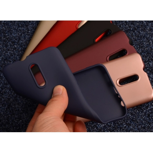 Oppo Reno Kılıf İnce Soft Mat Renkli Esnek Silikon Kapak - Rose Gold