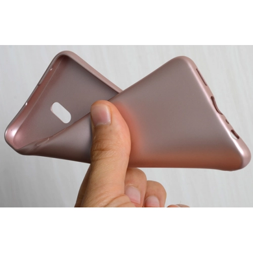 Oppo Reno Z Kılıf İnce Soft Mat Renkli Esnek Silikon Kapak - Gold