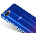 Oppo RX17 Neo Kılıf Kamera Korumalı Esnek Silikon Kapak - Şeffaf