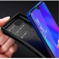 Oppo RX17 Pro Kılıf Silikon Parmak İzi Bırakmayan Karbon Soft Negro Kapak - Lacivert