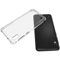 Samsung Galaxy A10 Kılıf Silikon Köşe Korumalı Airbag Darbe Emici Kapak - Şeffaf