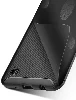 Samsung Galaxy A10 Kılıf Karbon Serisi Mat Fiber Silikon Negro Kapak - Siyah