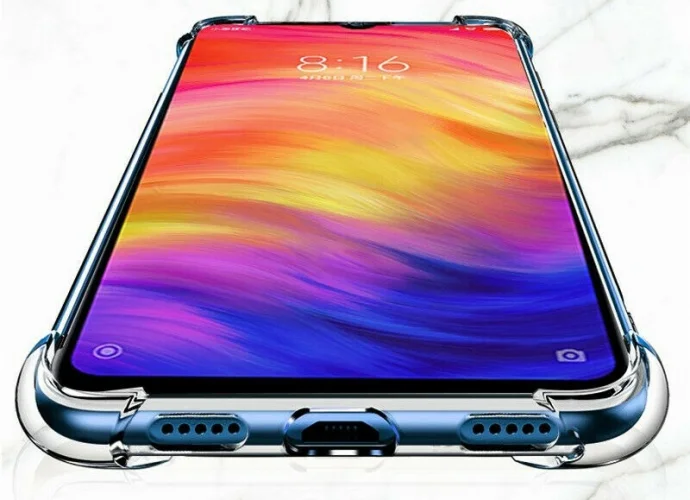 Samsung Galaxy A10s Kılıf Köşe Korumalı Airbag Şeffaf Silikon Anti-Shock