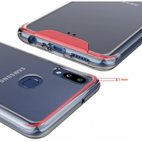 Samsung Galaxy A10s Kılıf Clear Guard Serisi Gard Kapak - Şeffaf