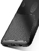Samsung Galaxy A10s Kılıf Karbon Serisi Mat Fiber Silikon Negro Kapak - Siyah