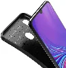 Samsung Galaxy A10s Kılıf Karbon Serisi Mat Fiber Silikon Negro Kapak - Lacivert