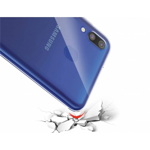 Samsung Galaxy A10s Kılıf Kamera Korumalı Esnek Silikon Kapak - Şeffaf
