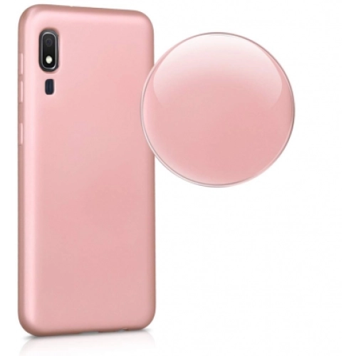 Samsung Galaxy A2 Core Kılıf İnce Soft Mat Renkli Esnek Silikon Kapak - Lacivert