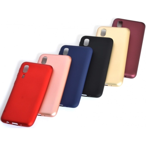 Samsung Galaxy A2 Core Kılıf İnce Soft Mat Renkli Esnek Silikon Kapak - Rose Gold