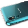 Samsung Galaxy A2 Core Kılıf Kamera Korumalı Esnek Silikon Kapak - Şeffaf