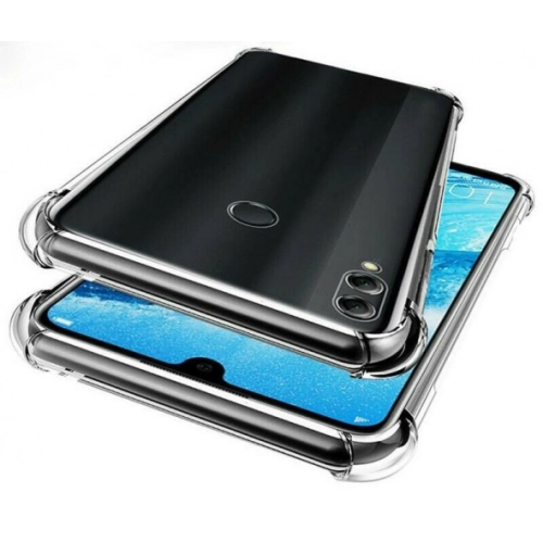 Samsung Galaxy A30 Kılıf Silikon Köşe Korumalı Airbag Darbe Emici Kapak - Şeffaf