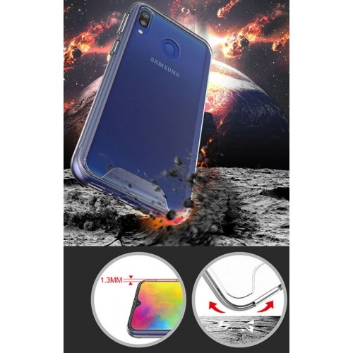Samsung Galaxy A30 Kılıf Clear Guard Serisi Gard Kapak - Şeffaf