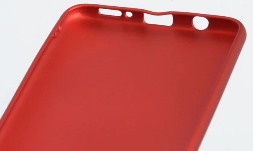 Samsung Galaxy A30 Kılıf İnce Mat Esnek Silikon - Kırmızı