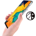 Samsung Galaxy A30s Kılıf Clear Guard Serisi Gard Kapak - Şeffaf