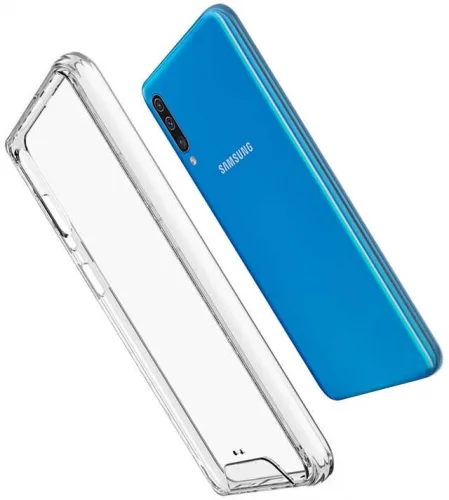 Samsung Galaxy A50 Kılıf Clear Guard Serisi Gard Kapak - Şeffaf