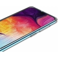 Samsung Galaxy A50 Kılıf Ultra İnce Kaliteli Esnek Silikon 0.2mm - Şeffaf