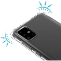 Samsung Galaxy A51 Kılıf Silikon Köşe Korumalı Airbag Darbe Emici Kapak - Şeffaf