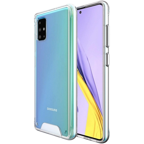 Samsung Galaxy A51 Kılıf Clear Guard Serisi Gard Kapak - Şeffaf